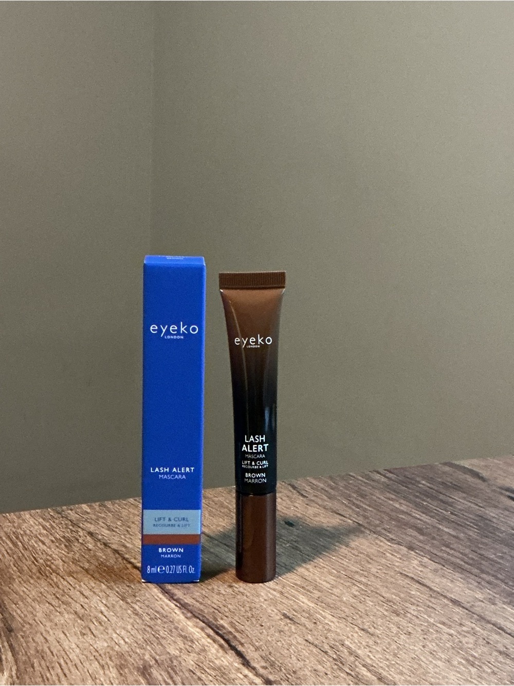Eyeko Lash Alert Lift & Curl Mascara — Brown